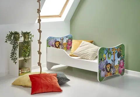 Detské izby Detská posteľ HAPPY JUNGLE Halmar