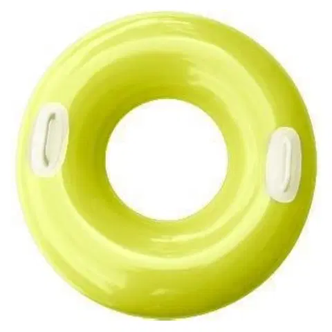 Nafukovacie kolesá Nafukovací kruh INTEX s držadlom 76 cm - žltý