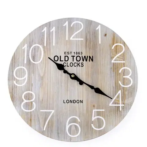 Hodiny Nástenné hodiny Old Town, 34 cm