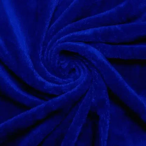 Plachty Jahu Prestieradlo Mikroplyš tm. modrá, 90 x 200 cm