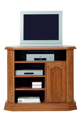 TV stolíky PYKA Kinga A rustikálny tv stolík drevo D3