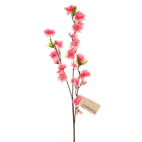 Kvety Umelá Sakura, 3 výhonky, v. 66 cm, ružová